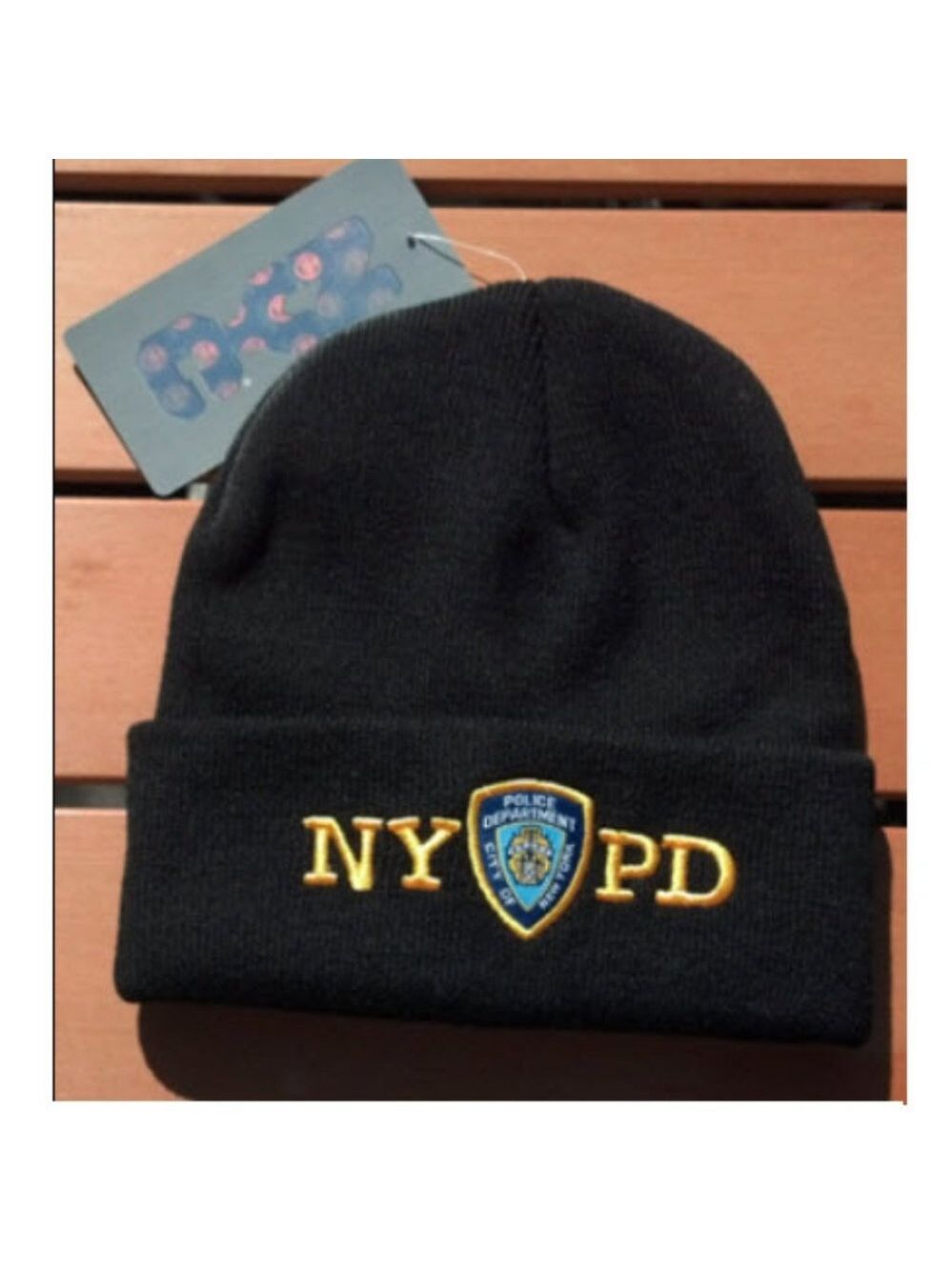 NYPD Black Beanie cap